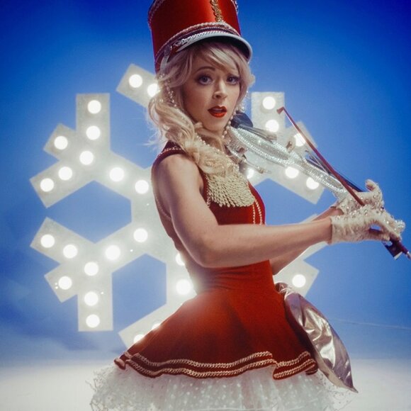 Custom Christmas show performance dress Nutcracker Toy Soldier Figure skating - Picture 4 of 6